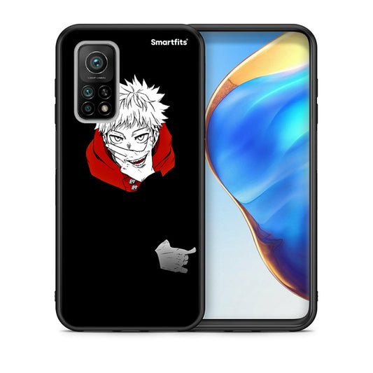 Θήκη Xiaomi Mi 10T/10T Pro Itadori Anime από τη Smartfits με σχέδιο στο πίσω μέρος και μαύρο περίβλημα | Xiaomi Mi 10T/10T Pro Itadori Anime case with colorful back and black bezels