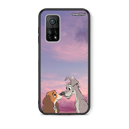 Θήκη Xiaomi Mi 10T/10T Pro Lady And Tramp από τη Smartfits με σχέδιο στο πίσω μέρος και μαύρο περίβλημα | Xiaomi Mi 10T/10T Pro Lady And Tramp case with colorful back and black bezels