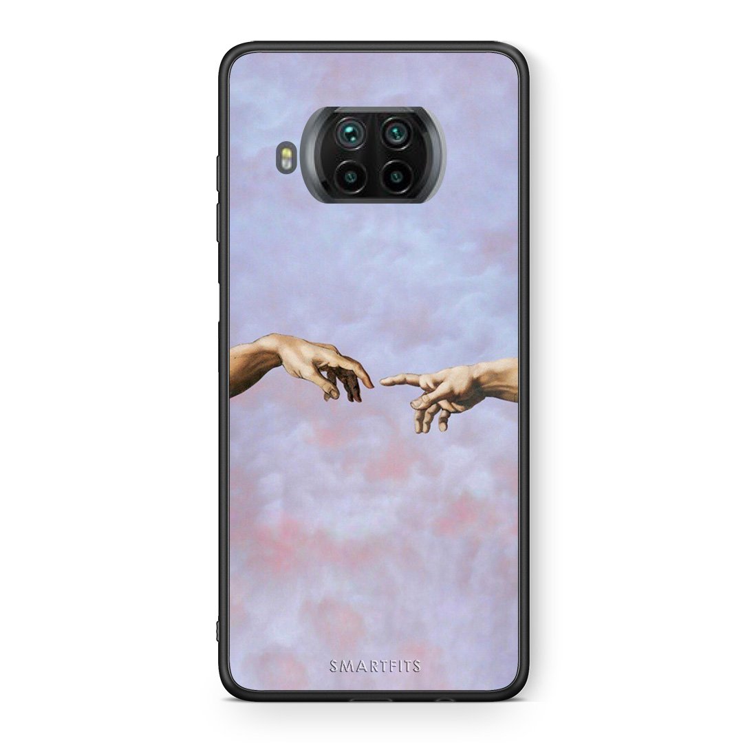 Θήκη Xiaomi Mi 10T Lite Adam Hand από τη Smartfits με σχέδιο στο πίσω μέρος και μαύρο περίβλημα | Xiaomi Mi 10T Lite Adam Hand case with colorful back and black bezels