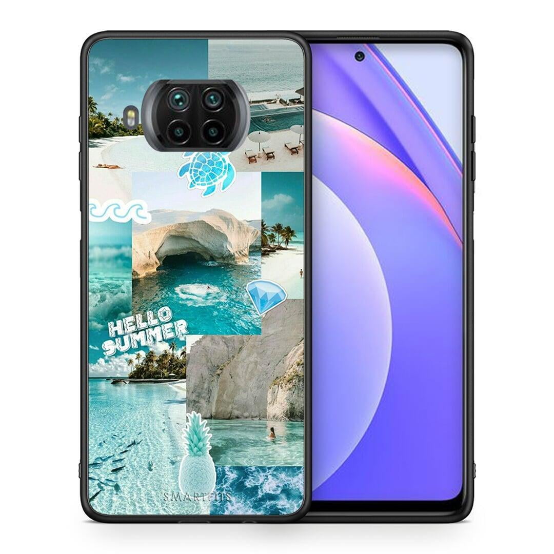 Θήκη Xiaomi Mi 10T Lite Aesthetic Summer από τη Smartfits με σχέδιο στο πίσω μέρος και μαύρο περίβλημα | Xiaomi Mi 10T Lite Aesthetic Summer case with colorful back and black bezels