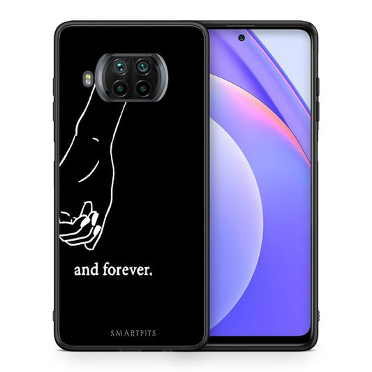 Θήκη Αγίου Βαλεντίνου Xiaomi Mi 10T Lite Always & Forever 2 από τη Smartfits με σχέδιο στο πίσω μέρος και μαύρο περίβλημα | Xiaomi Mi 10T Lite Always & Forever 2 case with colorful back and black bezels