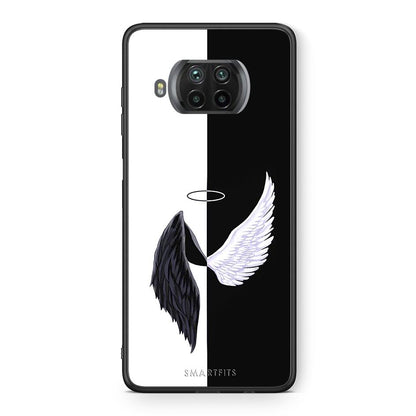 Θήκη Xiaomi Mi 10T Lite Angels Demons από τη Smartfits με σχέδιο στο πίσω μέρος και μαύρο περίβλημα | Xiaomi Mi 10T Lite Angels Demons case with colorful back and black bezels