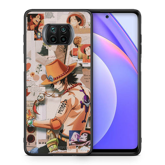 Θήκη Xiaomi Mi 10T Lite Anime Collage από τη Smartfits με σχέδιο στο πίσω μέρος και μαύρο περίβλημα | Xiaomi Mi 10T Lite Anime Collage case with colorful back and black bezels