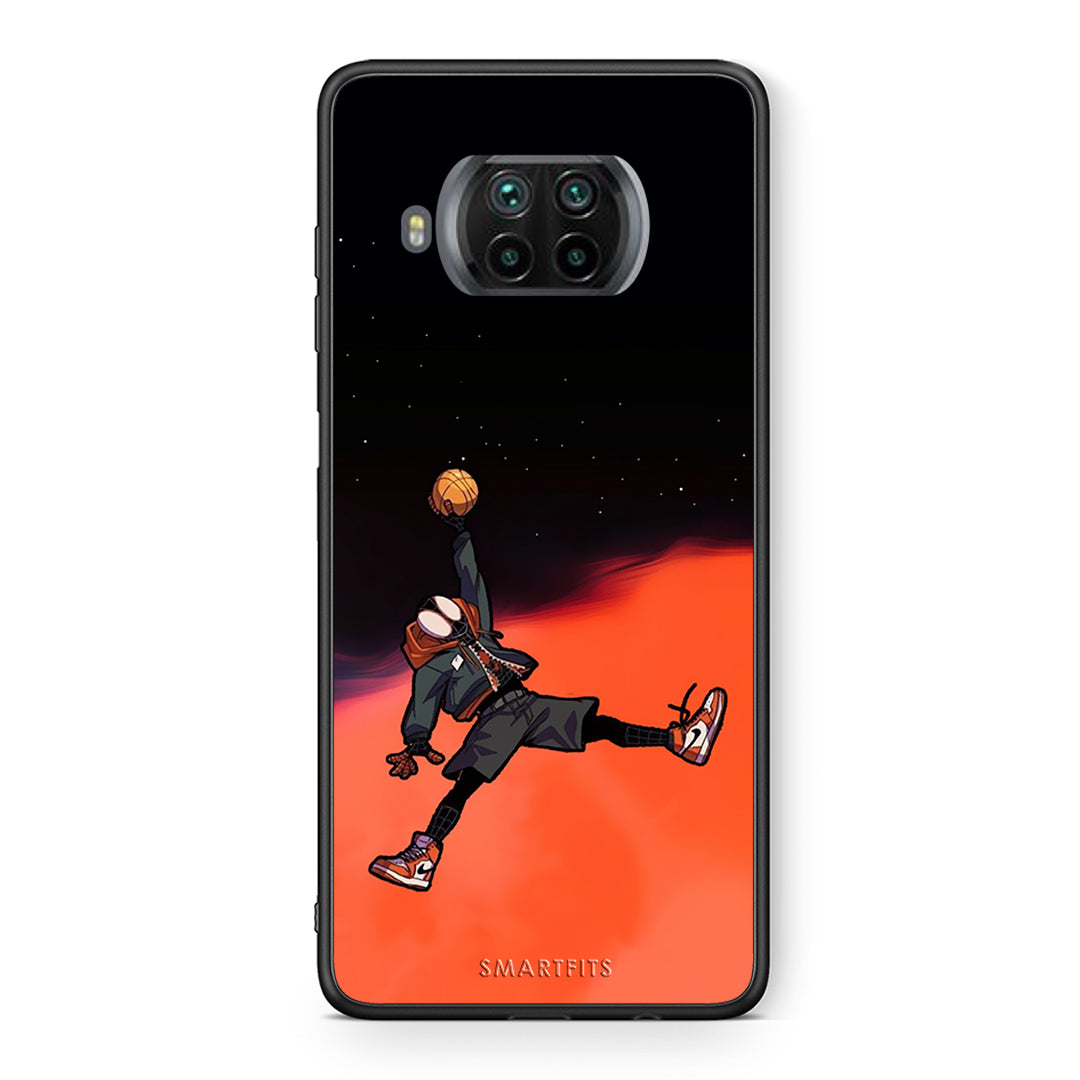 Θήκη Xiaomi Mi 10T Lite Basketball Hero από τη Smartfits με σχέδιο στο πίσω μέρος και μαύρο περίβλημα | Xiaomi Mi 10T Lite Basketball Hero case with colorful back and black bezels