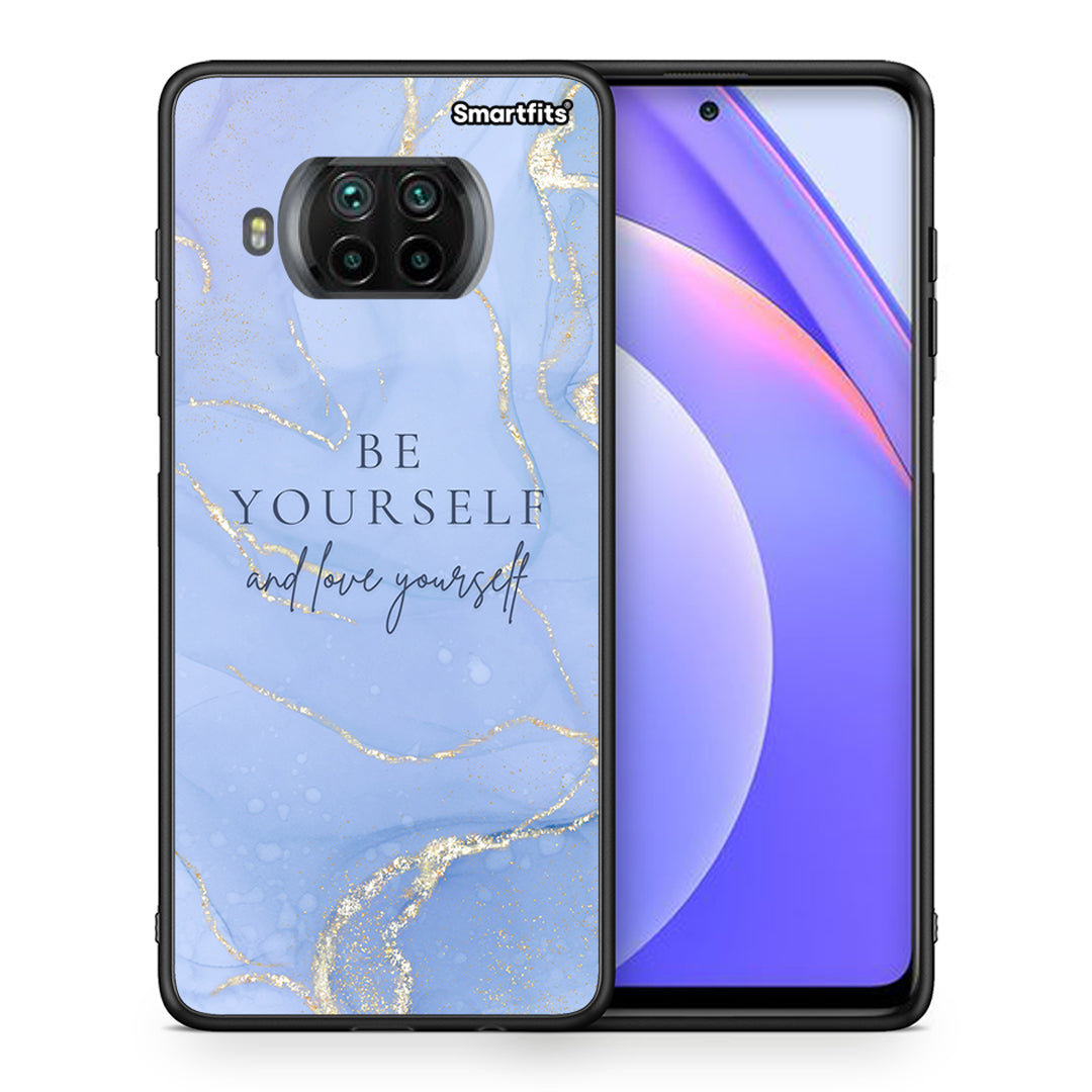 Θήκη Xiaomi Mi 10T Lite Be Yourself από τη Smartfits με σχέδιο στο πίσω μέρος και μαύρο περίβλημα | Xiaomi Mi 10T Lite Be Yourself case with colorful back and black bezels