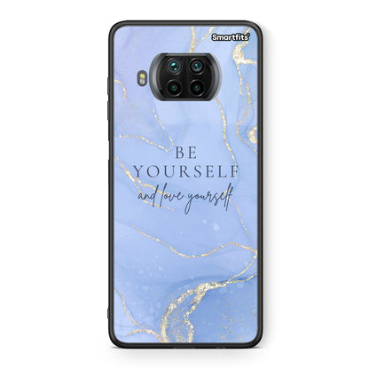Θήκη Xiaomi Mi 10T Lite Be Yourself από τη Smartfits με σχέδιο στο πίσω μέρος και μαύρο περίβλημα | Xiaomi Mi 10T Lite Be Yourself case with colorful back and black bezels