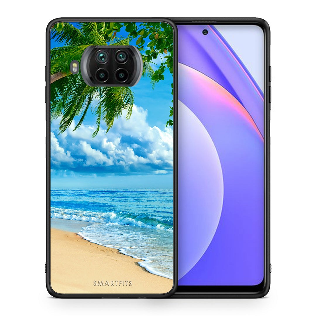 Θήκη Xiaomi Mi 10T Lite Beautiful Beach από τη Smartfits με σχέδιο στο πίσω μέρος και μαύρο περίβλημα | Xiaomi Mi 10T Lite Beautiful Beach case with colorful back and black bezels