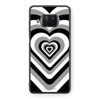 Thumbnail for Θήκη Xiaomi Mi 10T Lite Black Hearts από τη Smartfits με σχέδιο στο πίσω μέρος και μαύρο περίβλημα | Xiaomi Mi 10T Lite Black Hearts case with colorful back and black bezels