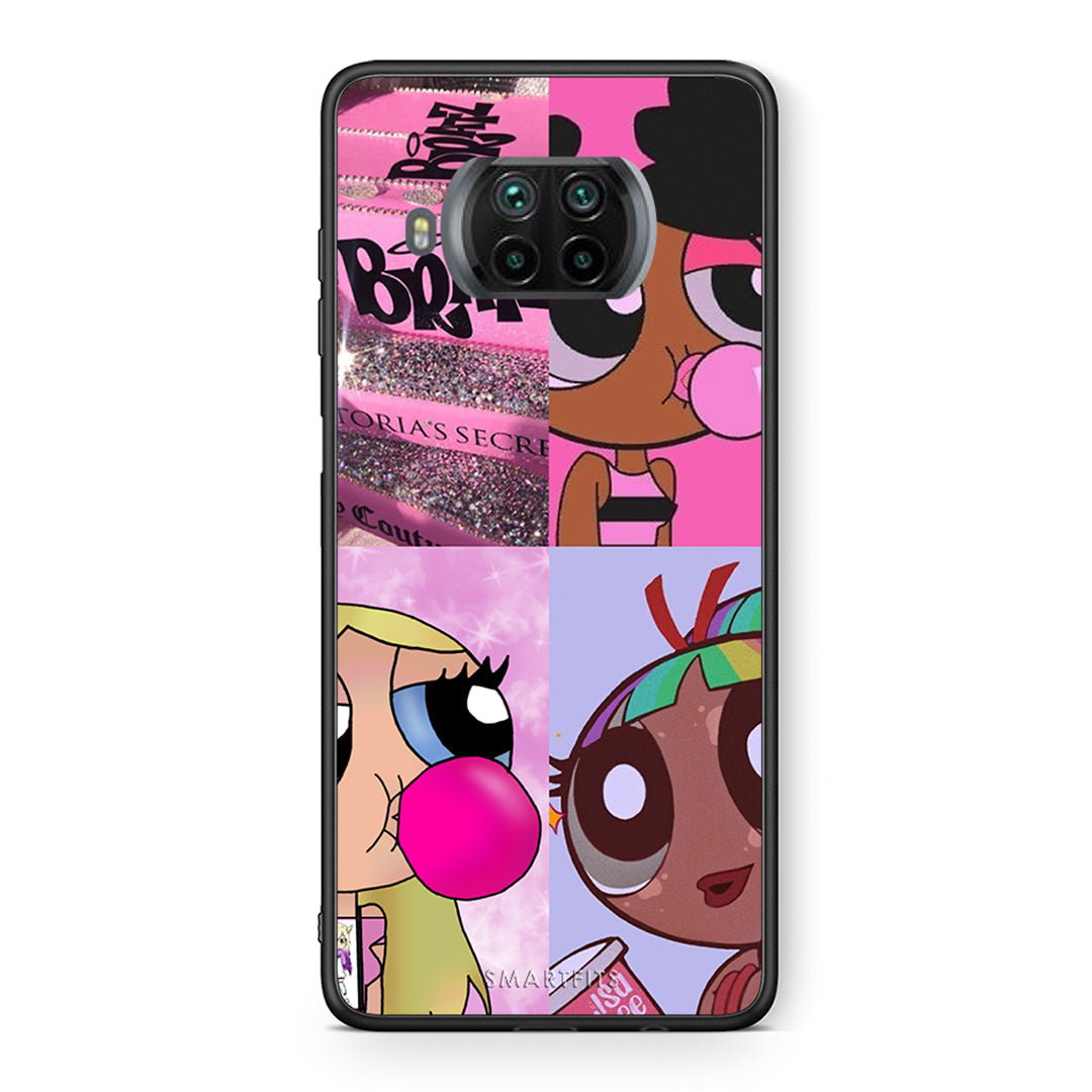 Θήκη Αγίου Βαλεντίνου Xiaomi Mi 10T Lite Bubble Girls από τη Smartfits με σχέδιο στο πίσω μέρος και μαύρο περίβλημα | Xiaomi Mi 10T Lite Bubble Girls case with colorful back and black bezels