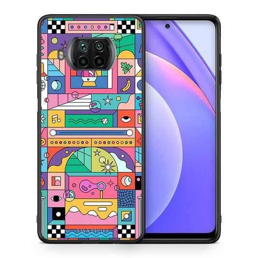 Θήκη Xiaomi Mi 10T Lite Bubbles Soap από τη Smartfits με σχέδιο στο πίσω μέρος και μαύρο περίβλημα | Xiaomi Mi 10T Lite Bubbles Soap case with colorful back and black bezels