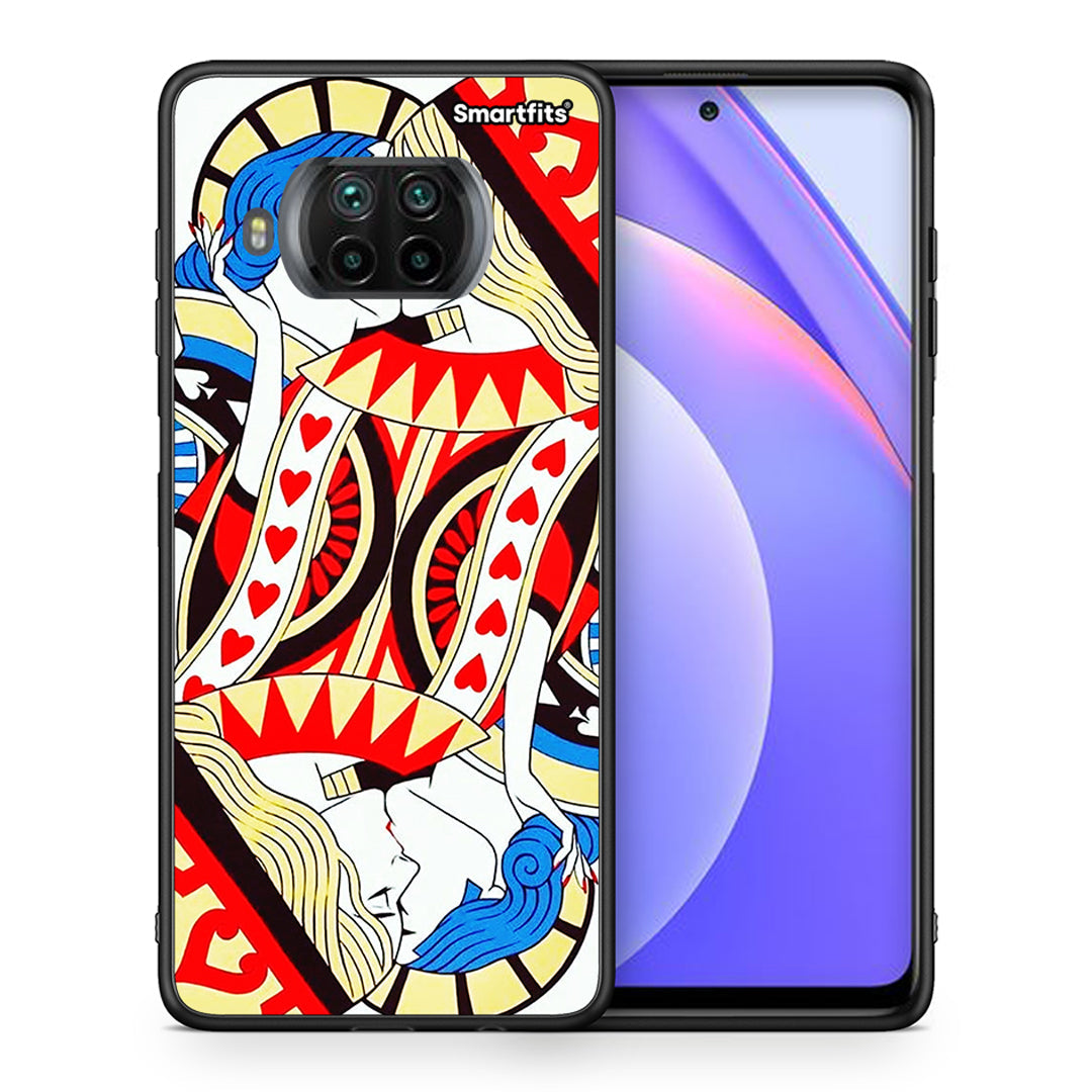 Θήκη Xiaomi Mi 10T Lite Card Love από τη Smartfits με σχέδιο στο πίσω μέρος και μαύρο περίβλημα | Xiaomi Mi 10T Lite Card Love case with colorful back and black bezels