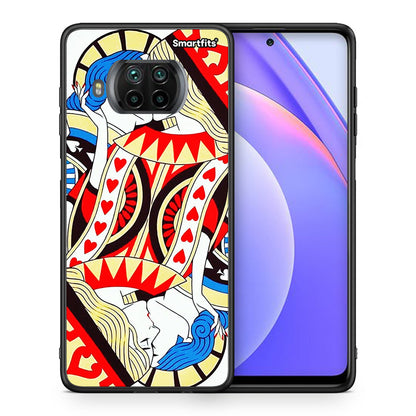 Θήκη Xiaomi Mi 10T Lite Card Love από τη Smartfits με σχέδιο στο πίσω μέρος και μαύρο περίβλημα | Xiaomi Mi 10T Lite Card Love case with colorful back and black bezels
