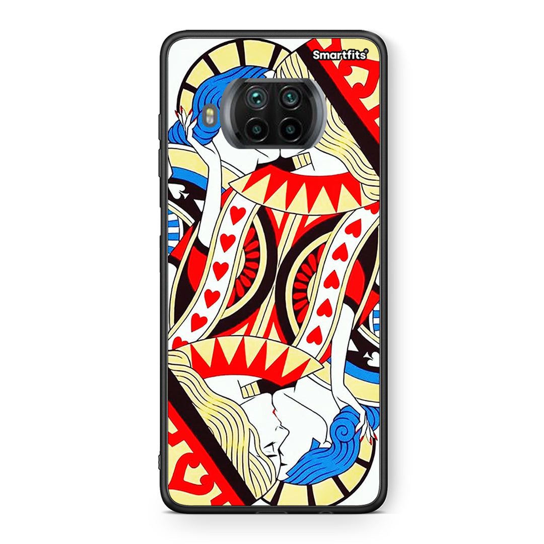 Θήκη Xiaomi Mi 10T Lite Card Love από τη Smartfits με σχέδιο στο πίσω μέρος και μαύρο περίβλημα | Xiaomi Mi 10T Lite Card Love case with colorful back and black bezels