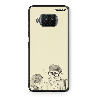 Θήκη Xiaomi Mi 10T Lite Carl And Ellie από τη Smartfits με σχέδιο στο πίσω μέρος και μαύρο περίβλημα | Xiaomi Mi 10T Lite Carl And Ellie case with colorful back and black bezels