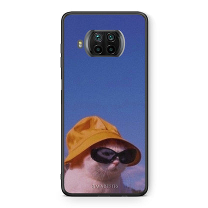 Θήκη Xiaomi Mi 10T Lite Cat Diva από τη Smartfits με σχέδιο στο πίσω μέρος και μαύρο περίβλημα | Xiaomi Mi 10T Lite Cat Diva case with colorful back and black bezels
