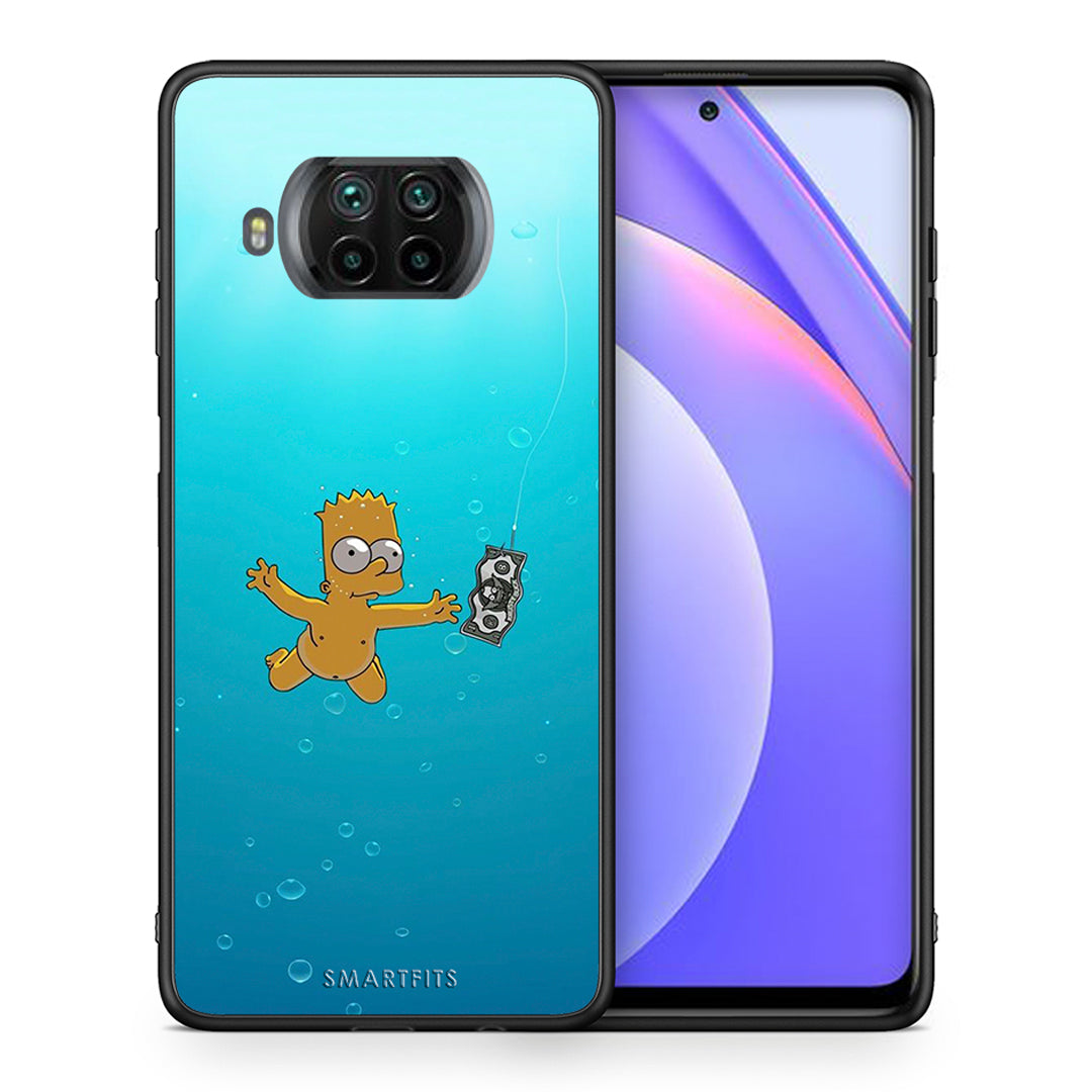 Θήκη Xiaomi Mi 10T Lite Chasing Money από τη Smartfits με σχέδιο στο πίσω μέρος και μαύρο περίβλημα | Xiaomi Mi 10T Lite Chasing Money case with colorful back and black bezels