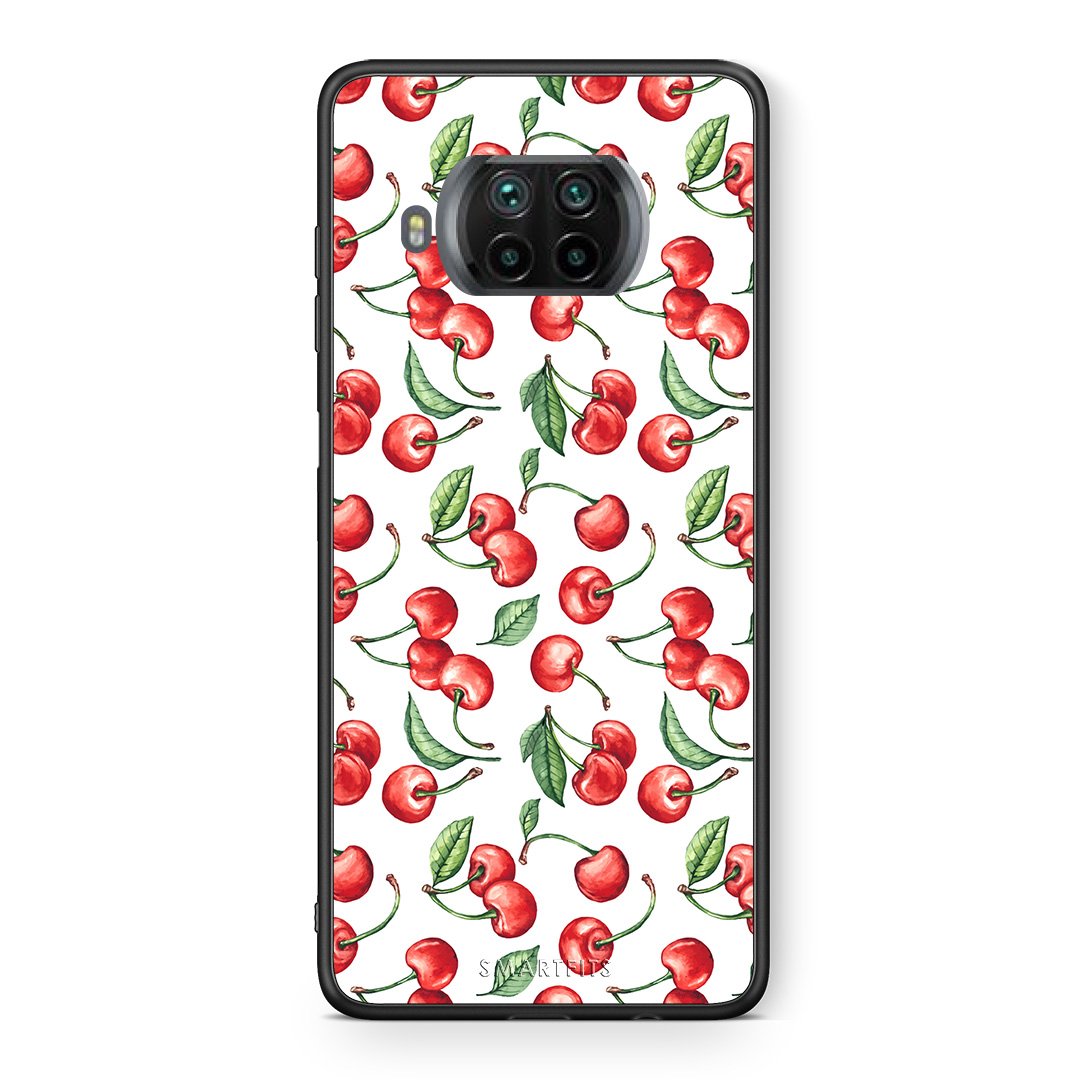 Θήκη Xiaomi Mi 10T Lite Cherry Summer από τη Smartfits με σχέδιο στο πίσω μέρος και μαύρο περίβλημα | Xiaomi Mi 10T Lite Cherry Summer case with colorful back and black bezels