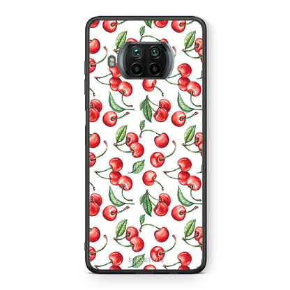 Θήκη Xiaomi Mi 10T Lite Cherry Summer από τη Smartfits με σχέδιο στο πίσω μέρος και μαύρο περίβλημα | Xiaomi Mi 10T Lite Cherry Summer case with colorful back and black bezels