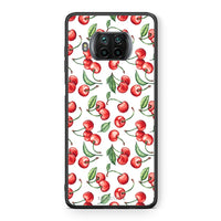 Thumbnail for Θήκη Xiaomi Mi 10T Lite Cherry Summer από τη Smartfits με σχέδιο στο πίσω μέρος και μαύρο περίβλημα | Xiaomi Mi 10T Lite Cherry Summer case with colorful back and black bezels