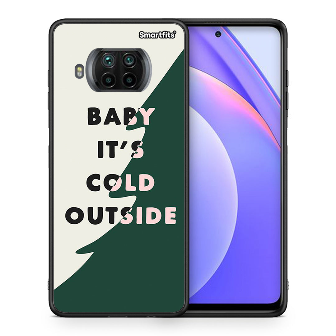 Θήκη Xiaomi Mi 10T Lite Cold Outside από τη Smartfits με σχέδιο στο πίσω μέρος και μαύρο περίβλημα | Xiaomi Mi 10T Lite Cold Outside case with colorful back and black bezels