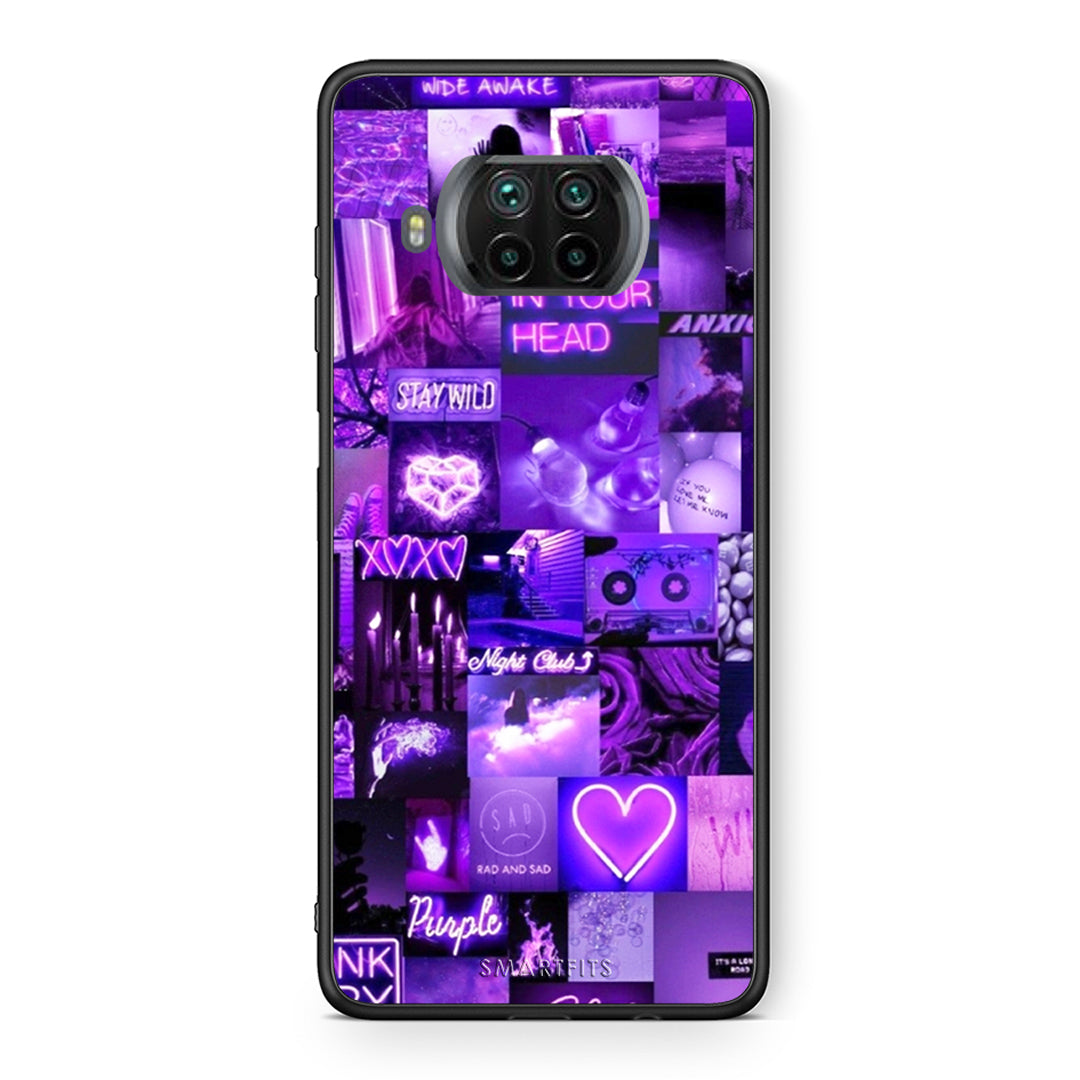 Θήκη Αγίου Βαλεντίνου Xiaomi Mi 10T Lite Collage Stay Wild από τη Smartfits με σχέδιο στο πίσω μέρος και μαύρο περίβλημα | Xiaomi Mi 10T Lite Collage Stay Wild case with colorful back and black bezels