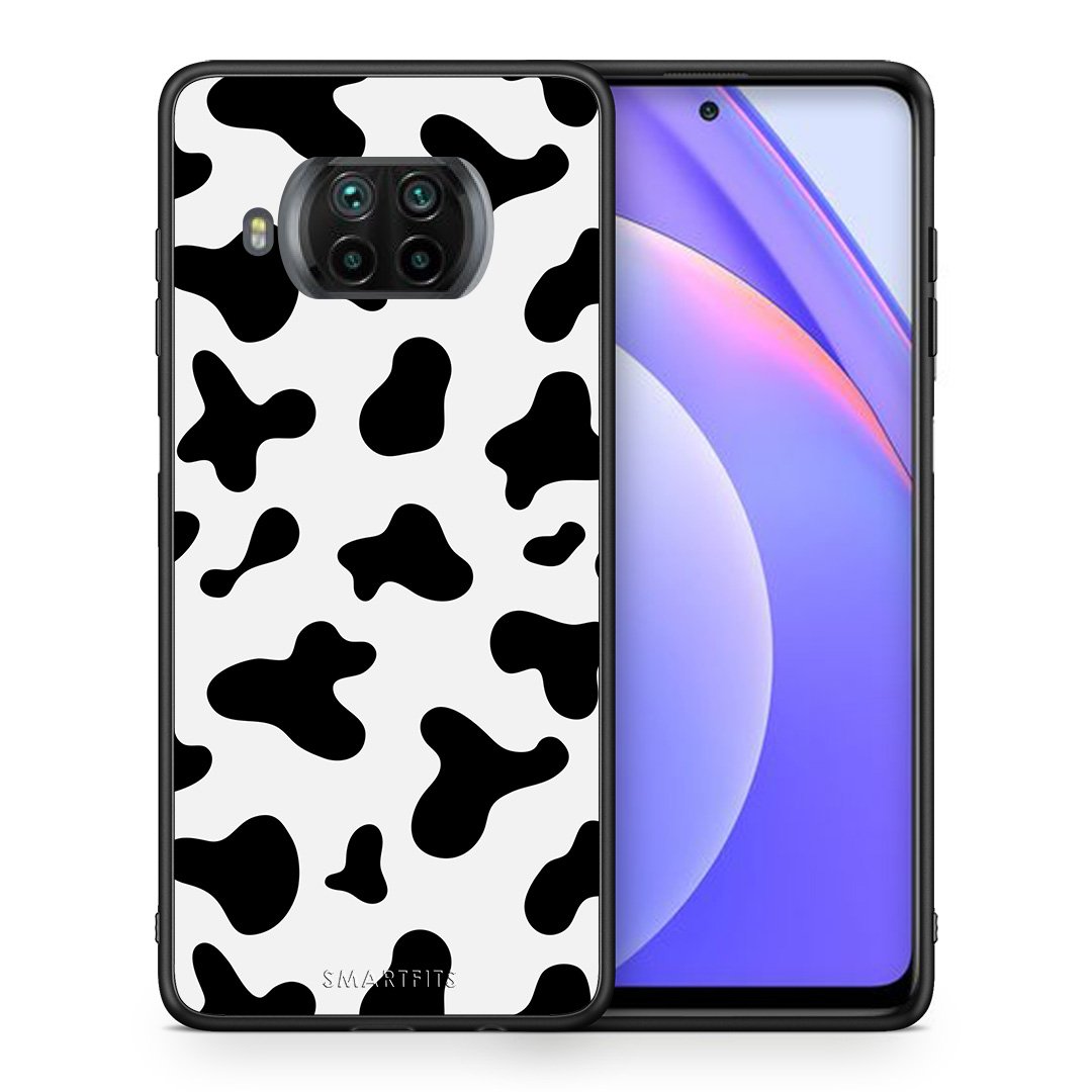 Θήκη Xiaomi Mi 10T Lite Cow Print από τη Smartfits με σχέδιο στο πίσω μέρος και μαύρο περίβλημα | Xiaomi Mi 10T Lite Cow Print case with colorful back and black bezels