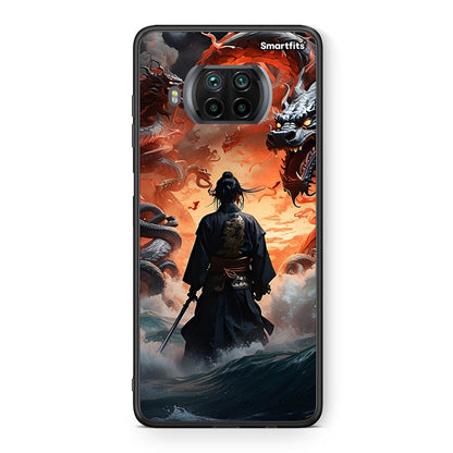 Θήκη Xiaomi Mi 10T Lite Dragons Fight από τη Smartfits με σχέδιο στο πίσω μέρος και μαύρο περίβλημα | Xiaomi Mi 10T Lite Dragons Fight case with colorful back and black bezels