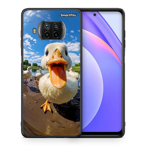 Θήκη Xiaomi Mi 10T Lite Duck Face από τη Smartfits με σχέδιο στο πίσω μέρος και μαύρο περίβλημα | Xiaomi Mi 10T Lite Duck Face case with colorful back and black bezels