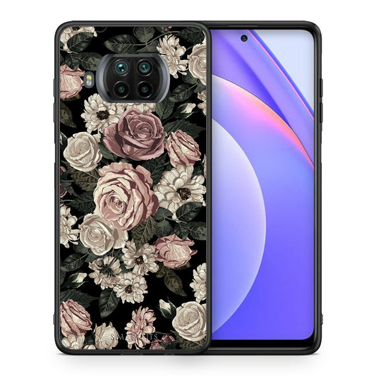 Θήκη Xiaomi Mi 10T Lite Wild Roses Flower από τη Smartfits με σχέδιο στο πίσω μέρος και μαύρο περίβλημα | Xiaomi Mi 10T Lite Wild Roses Flower case with colorful back and black bezels