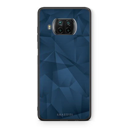 Θήκη Xiaomi Mi 10T Lite Blue Abstract Geometric από τη Smartfits με σχέδιο στο πίσω μέρος και μαύρο περίβλημα | Xiaomi Mi 10T Lite Blue Abstract Geometric case with colorful back and black bezels