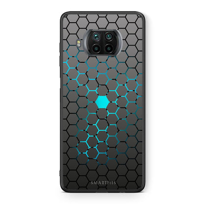 Θήκη Xiaomi Mi 10T Lite Hexagonal Geometric από τη Smartfits με σχέδιο στο πίσω μέρος και μαύρο περίβλημα | Xiaomi Mi 10T Lite Hexagonal Geometric case with colorful back and black bezels
