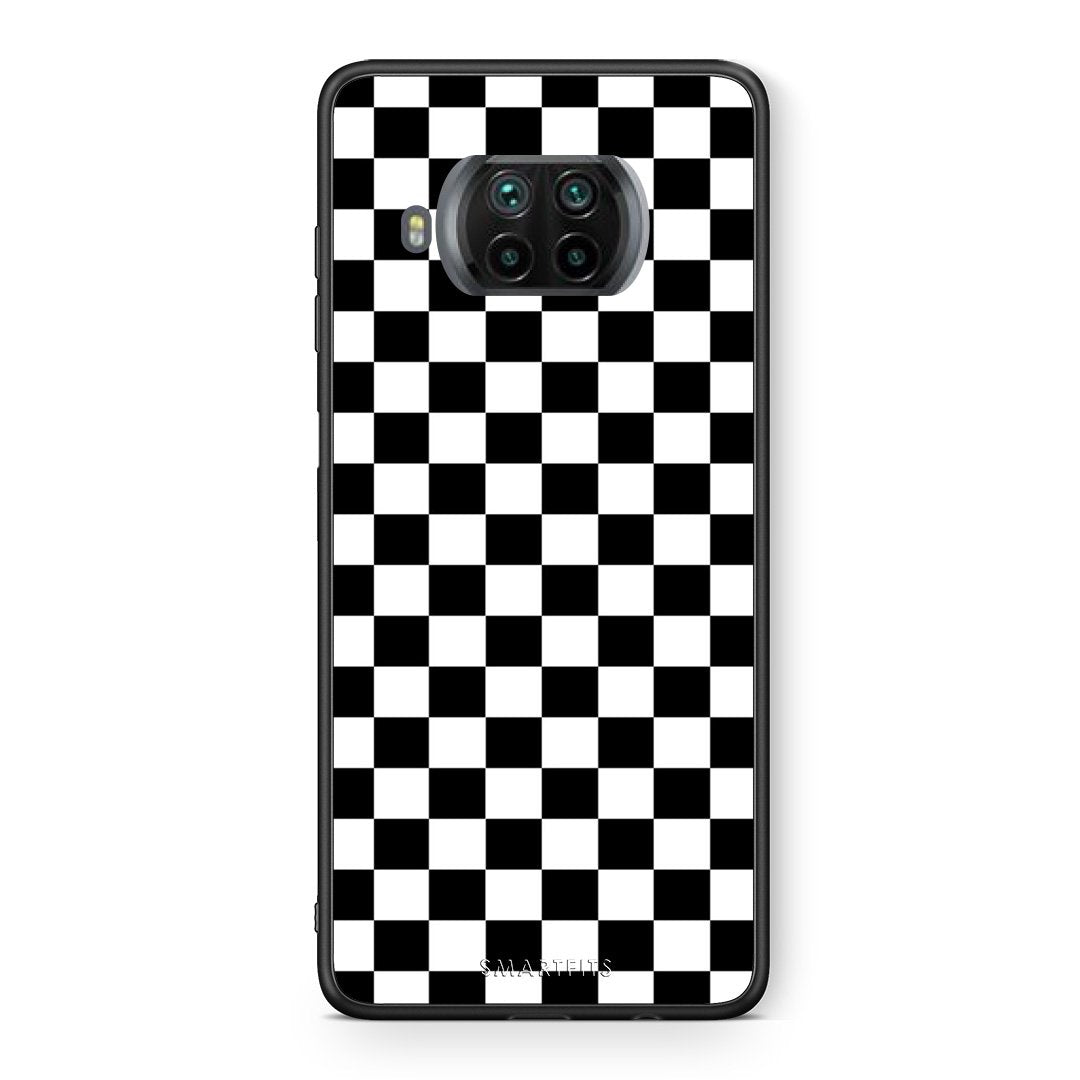 Θήκη Xiaomi Mi 10T Lite Squares Geometric από τη Smartfits με σχέδιο στο πίσω μέρος και μαύρο περίβλημα | Xiaomi Mi 10T Lite Squares Geometric case with colorful back and black bezels