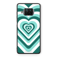 Thumbnail for Θήκη Xiaomi Mi 10T Lite Green Hearts από τη Smartfits με σχέδιο στο πίσω μέρος και μαύρο περίβλημα | Xiaomi Mi 10T Lite Green Hearts case with colorful back and black bezels