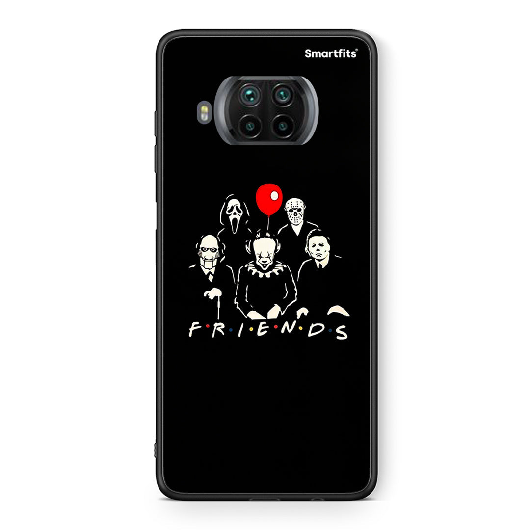 Θήκη Xiaomi Mi 10T Lite Halloween Friends από τη Smartfits με σχέδιο στο πίσω μέρος και μαύρο περίβλημα | Xiaomi Mi 10T Lite Halloween Friends case with colorful back and black bezels