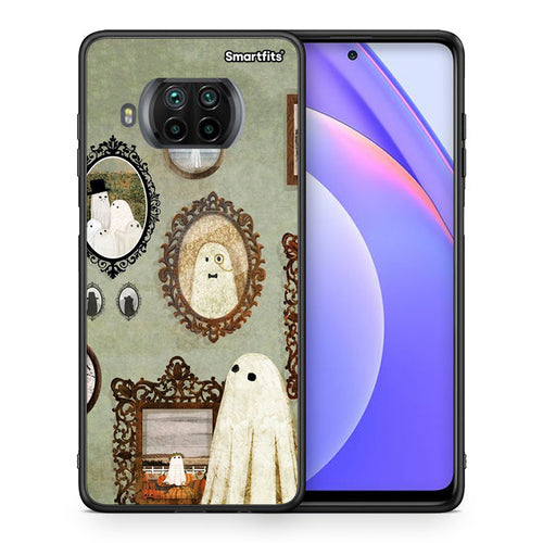 Θήκη Xiaomi Mi 10T Lite Halloween Ghost Season από τη Smartfits με σχέδιο στο πίσω μέρος και μαύρο περίβλημα | Xiaomi Mi 10T Lite Halloween Ghost Season case with colorful back and black bezels