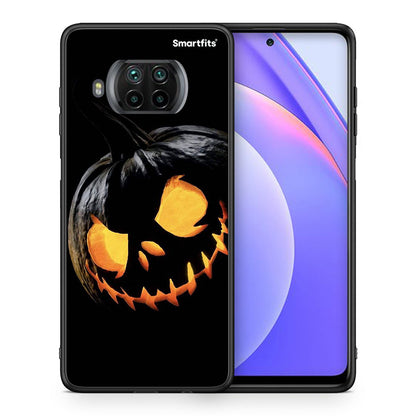 Θήκη Xiaomi Mi 10T Lite Halloween Scary Pumpkin από τη Smartfits με σχέδιο στο πίσω μέρος και μαύρο περίβλημα | Xiaomi Mi 10T Lite Halloween Scary Pumpkin case with colorful back and black bezels