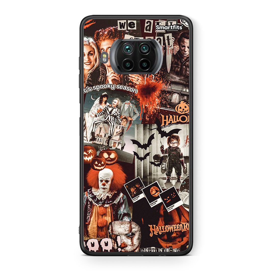 Θήκη Xiaomi Mi 10T Lite Halloween Spooky Season από τη Smartfits με σχέδιο στο πίσω μέρος και μαύρο περίβλημα | Xiaomi Mi 10T Lite Halloween Spooky Season case with colorful back and black bezels