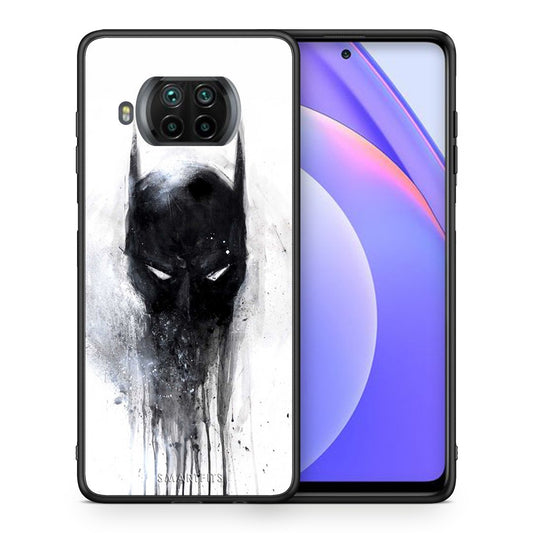 Θήκη Xiaomi Mi 10T Lite Paint Bat Hero από τη Smartfits με σχέδιο στο πίσω μέρος και μαύρο περίβλημα | Xiaomi Mi 10T Lite Paint Bat Hero case with colorful back and black bezels
