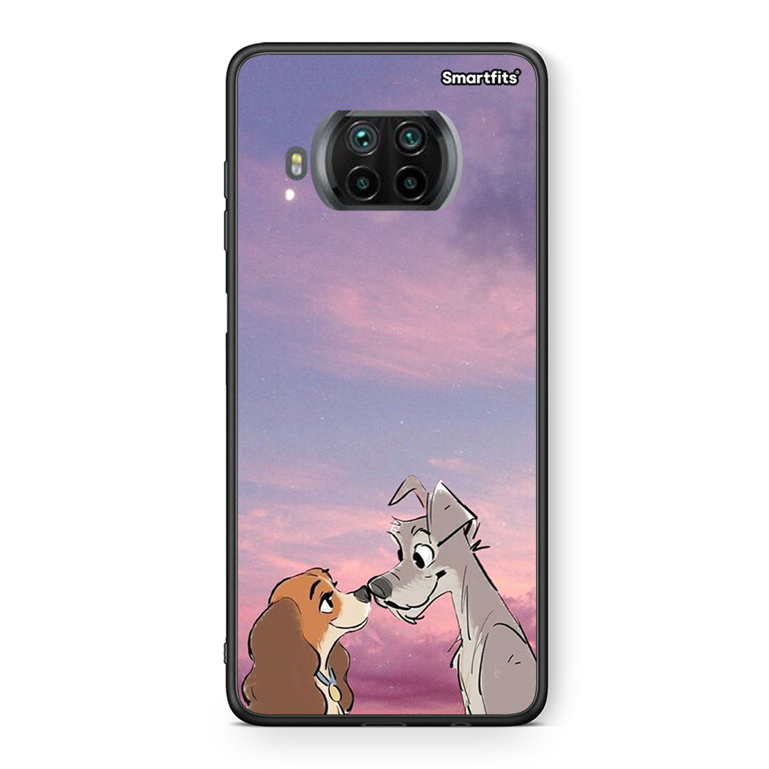 Θήκη Xiaomi Mi 10T Lite Lady And Tramp από τη Smartfits με σχέδιο στο πίσω μέρος και μαύρο περίβλημα | Xiaomi Mi 10T Lite Lady And Tramp case with colorful back and black bezels
