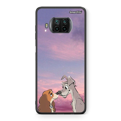Θήκη Xiaomi Mi 10T Lite Lady And Tramp από τη Smartfits με σχέδιο στο πίσω μέρος και μαύρο περίβλημα | Xiaomi Mi 10T Lite Lady And Tramp case with colorful back and black bezels