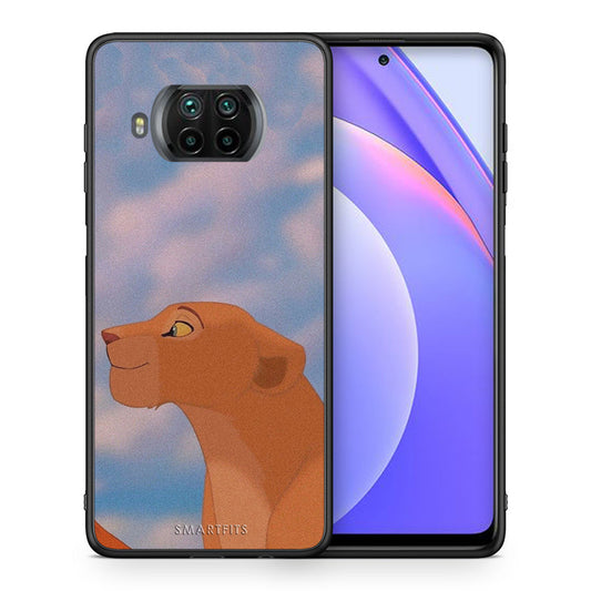Θήκη Αγίου Βαλεντίνου Xiaomi Mi 10T Lite Lion Love 2 από τη Smartfits με σχέδιο στο πίσω μέρος και μαύρο περίβλημα | Xiaomi Mi 10T Lite Lion Love 2 case with colorful back and black bezels