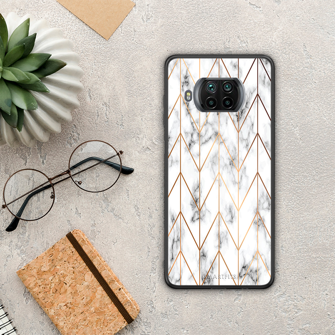 Marble Gold Geometric - Xiaomi Mi 10T Lite θήκη