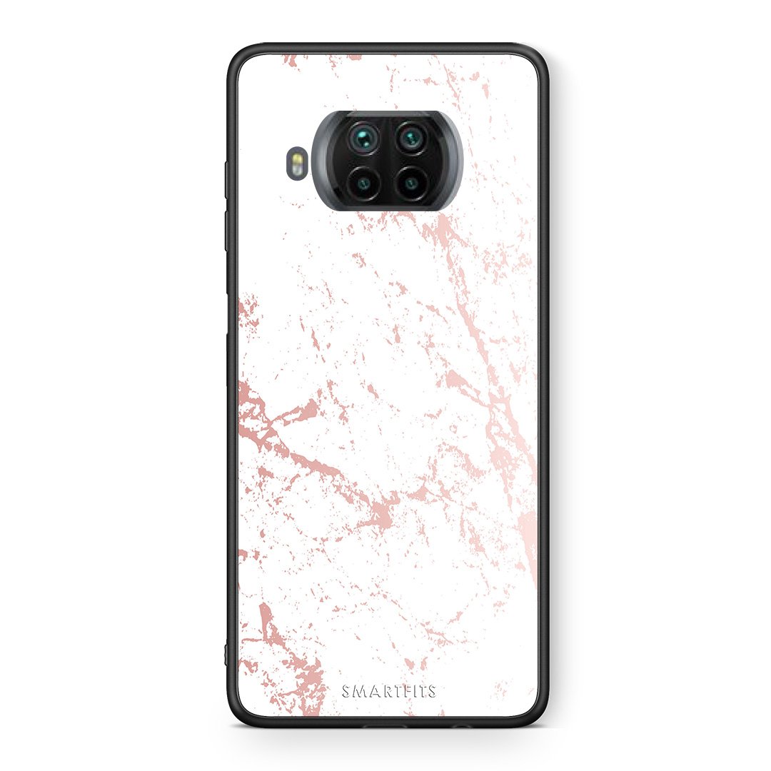 Θήκη Xiaomi Mi 10T Lite Pink Splash Marble από τη Smartfits με σχέδιο στο πίσω μέρος και μαύρο περίβλημα | Xiaomi Mi 10T Lite Pink Splash Marble case with colorful back and black bezels