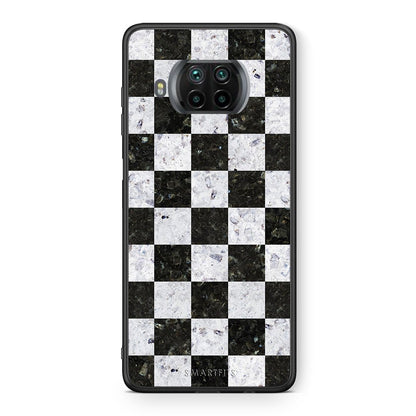 Θήκη Xiaomi Mi 10T Lite Square Geometric Marble από τη Smartfits με σχέδιο στο πίσω μέρος και μαύρο περίβλημα | Xiaomi Mi 10T Lite Square Geometric Marble case with colorful back and black bezels