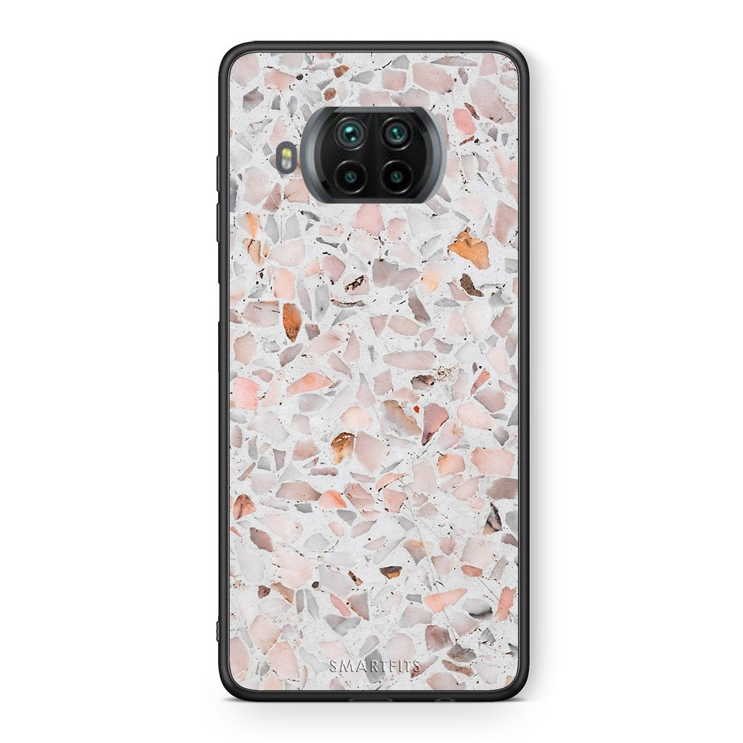 Θήκη Xiaomi Mi 10T Lite Marble Terrazzo από τη Smartfits με σχέδιο στο πίσω μέρος και μαύρο περίβλημα | Xiaomi Mi 10T Lite Marble Terrazzo case with colorful back and black bezels