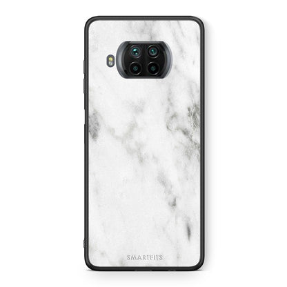 Θήκη Xiaomi Mi 10T Lite White Marble από τη Smartfits με σχέδιο στο πίσω μέρος και μαύρο περίβλημα | Xiaomi Mi 10T Lite White Marble case with colorful back and black bezels