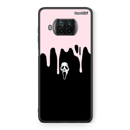 Θήκη Xiaomi Mi 10T Lite Melting Halloween Mask από τη Smartfits με σχέδιο στο πίσω μέρος και μαύρο περίβλημα | Xiaomi Mi 10T Lite Melting Halloween Mask case with colorful back and black bezels