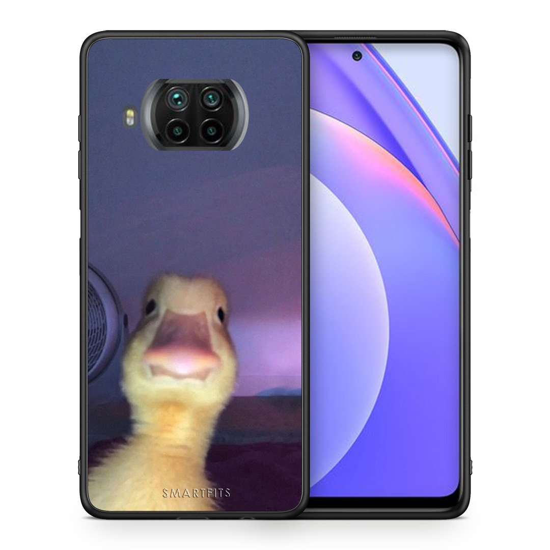 Θήκη Xiaomi Mi 10T Lite Meme Duck από τη Smartfits με σχέδιο στο πίσω μέρος και μαύρο περίβλημα | Xiaomi Mi 10T Lite Meme Duck case with colorful back and black bezels