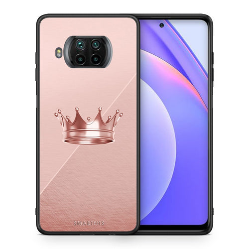 Θήκη Xiaomi Mi 10T Lite Crown Minimal από τη Smartfits με σχέδιο στο πίσω μέρος και μαύρο περίβλημα | Xiaomi Mi 10T Lite Crown Minimal case with colorful back and black bezels