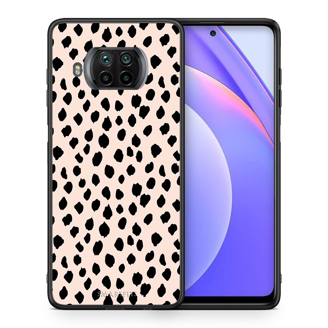Θήκη Xiaomi Mi 10T Lite New Polka Dots από τη Smartfits με σχέδιο στο πίσω μέρος και μαύρο περίβλημα | Xiaomi Mi 10T Lite New Polka Dots case with colorful back and black bezels